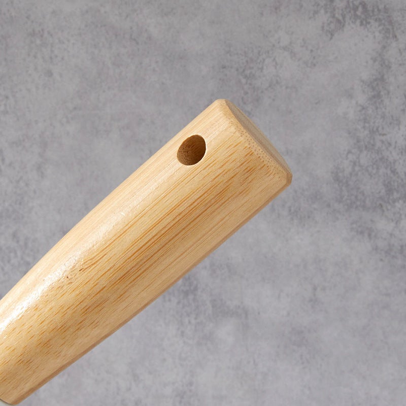 Japanese-Style Bamboo Short Handle Glass Cleaning Artifact Household Glass Scraper Window Scraper Mirror Cleaning Tool - Image 5